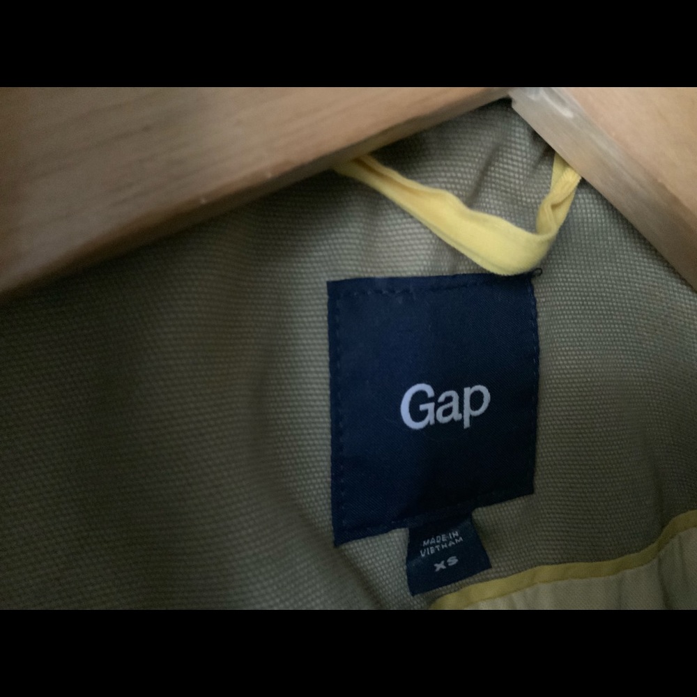 Gap Tranch Coat Tan Size XS - Picture 2 of 6